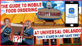 How To Mobile Order Food & Drinks at Universal Orlando 2022 | TJT: To The Rescue!