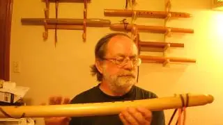Native American Style Flute Aspen 1.25