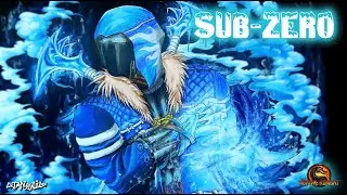 Speed Drawing - Sub-Zero - Mortal Kombat