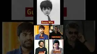 Guess Who? #silambarasan #ajithkumar #vijay #Prasanth #shorts