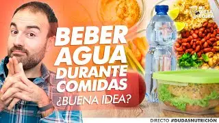 &iquest;Es bueno beber agua durante las comidas?
