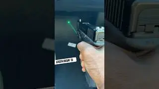Glock wit a green beam 🧟&zwj;♂️ #mustwatch #youtubeshorts #glock