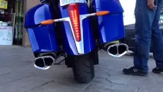 Victory Cross Country  Tri Oval exhaust