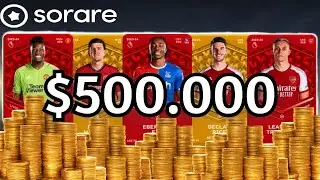 Building The BEST Premier League Team for the $500,000 Competition -Sorare