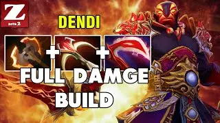DENDI EMBER SPIRIT Mid 18 Kills With Daedalus x Battle Fury x Desolator - Z Dota 2 Channel #dendi