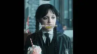 Tragic Loner Goth Girl Aesthetic 💀 - Wednesday Addams Edit｜Gata Only Remix (Slowed+Reverb)
