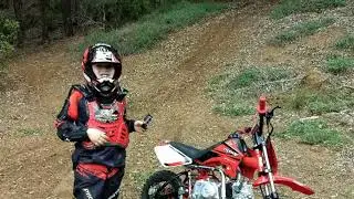Mini moto Pro Tork tr100f - um ano de diversão