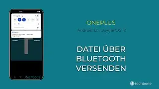 Datei &uuml;ber Bluetooth versenden - OnePlus [Android 12 - OxygenOS 12]
