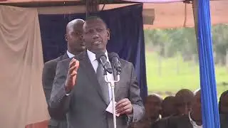 DEEP MESSAGE FROM WILLIAM RUTO TO PEOPLE OF CHERAMGANYI TO KUTUNY IN KALENJIN