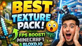 I Found the BEST Texture & Resource Pack! 😱 | Minecraft + Bloxd.io (2026)