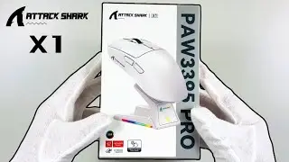 Attack Shark X1 Gaming Mouse Unboxing + Fortnite Gameplay