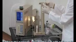 Ozonizing of saline solution