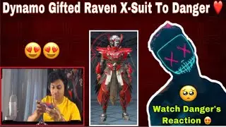 Dynamo Gaming Gifted Blood Raven X-Suit To Hydra Danger On Stream | Dynamo Gift X-Suit To Danger ❤️
