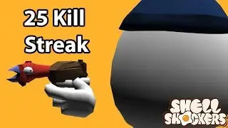 25 Kill Streak Gameplay | ShellShock.io