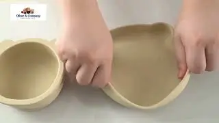 Bear Shaped Silicone Baby Feeding Set with Adjustable Bib