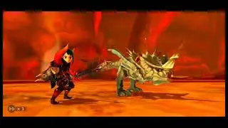 White Monoblos used Stab vitals! It's a One-hit KO! The wild Fatalis Fainted.