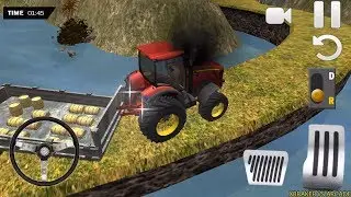 Rural Farm Tractor 3D Simulator - Cargo Transport - New Levels Unlocked - Android Gameplay
