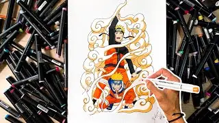 Dessiner NARUTO UZUMAKI ?! Naruto ART( Artbook )