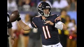 Brett Rypien Highlights || Chicago Bears || 2024 Preseason Week 1 HoF Game || #football #nfl