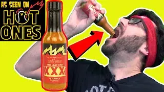 Горячие! Последний глоток острого соуса XXX! Перец X! Пью острый соус!