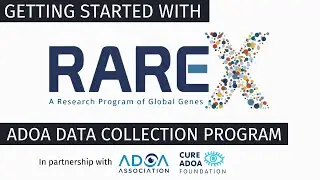 Rare-X Data Collection for ADOA Patients | Setting Up a Rare-X Patient Profile