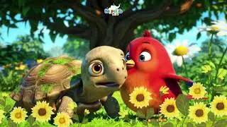 Tilly the Turtle Finds a Friend 🐢💛 A Baby Animal Adventure