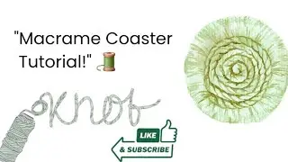 #macrametutorial #macrameknots #macramepattern #macrame #macramecommunity