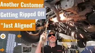 Subaru Outback Alignment Is WAY Off! Seized Rear Toe Links