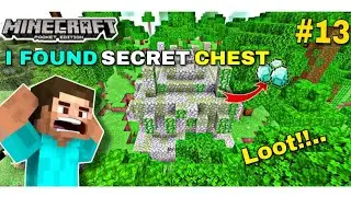 #13 I was found secret chest 😱in jungal temple|Hindi|(Survival)|Minecraft pe|Ashish Jivani gaming|
