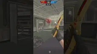 RUSHEI DE P90 E PAREI NA BASE DOS ADVERS&Aacute;RIOS NO CLANFRONTO 😱 - Point Blank #shorts