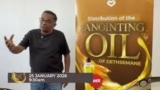 Anointing Oil Of Gethsemane | Satish