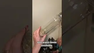 Последняя оставшаяся бутылка для воды из хрустального стекла #бутылка #кристаллы #магазинкристалл...