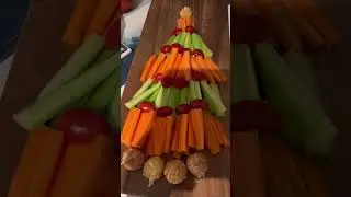 🎄COLORFUL VEGETABLE CHRISTMAS TREE😀#asmr #vegetables #colorful #satisfying #trending#shorts