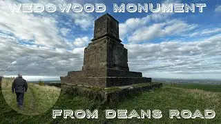 Wedgwood Monument from Deans Lane at Red Street stoke on trent