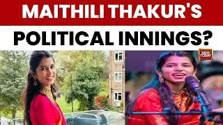 Folk Singer Maithili Thakur Hints at Political Debut, Ready for BJP Ticket | India Today News