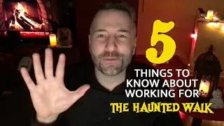 Becoming a Tour Guide for The Haunted Walk