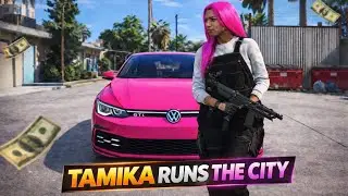 Tamika up to no good  | GTA RP