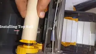 Zebra Bar Code Printer ZD230 : Ribbon Installation