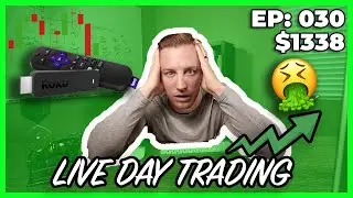 Day Trading $ROKU on Webull After the Stock Market Halt (Don't Trade Like This)