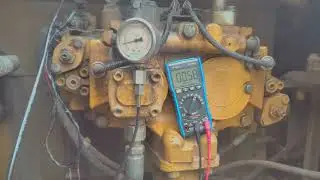 Explicação  Pressão de inclinação da Bomba Hidráulica 320,324,312 CAT
