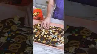 Шоколадная корочка для киноночи 🍿🍫