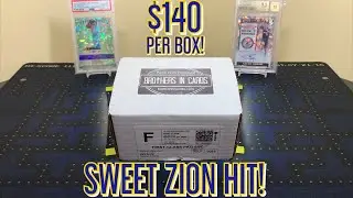 *SWEET ZION HIT! $140 Per Box!* Brothers In Cards Pack Plus Program July&rsquo;s Gold Basketball Box Break