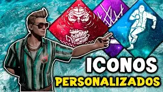 TUTORIAL DE COMO CONSEGUIR ICONOS Y PERKS PERSONALIZADOS | DEAD BY DAYLIGHT