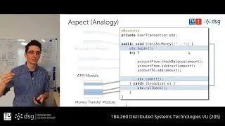 DST Lecture: Coordination, Application Frameworks, Metaprogramming and Aspect-Oriented Programming