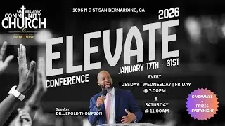 Elevate | Thirsty | Dr. Jerrold Thompson