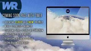 WR Coming Soon WebGL Template | Themeforest Website Templates and Themes
