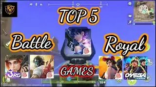 Top 5 BATTLE ROYAL Games for Android / PUBG banned / REXON GAMING 😎