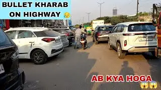 BIKE BREAKDOWN ON HIGHWAY 🥲🛠️ !! DUSSEHRA VLOG 😌