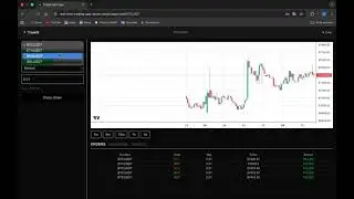 Real-Time Trading Platform | Full-Stack System Demo