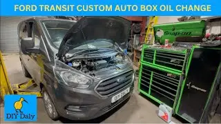 Ford Transit Custom 2.0 Ecoblue Automatic gearbox oil change 6F55
